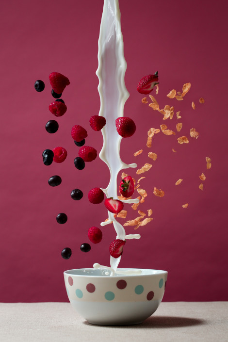 Flying Cereal - Food Photography - Giovanni Barsanti